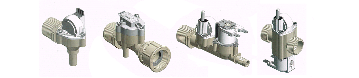 RPE-Water Flow-Sensors are available with a variety of body styles and can be combinded with a filter or solenoid valve